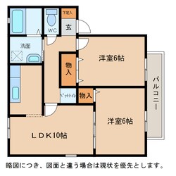 メゾン・ド・ボヌールの物件間取画像